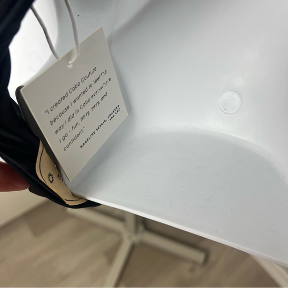 Cabo couture solid black bikini set - Picture 7 of 8